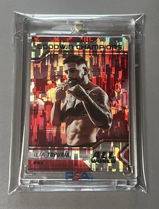 ILIA TOPURIA💎 UFC WORLD CHAMPION!!! “RARE” ✨ROOKIE✨ CARD (LIMITED ONLY 299!!!) - Picture 1 of 2