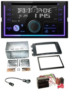 JVC MP3 USB 2DIN DAB Bluetooth CD Autoradio für Smart ForTwo 07-10 ForFour 04-06 - Bild 1 von 10