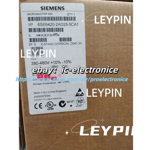 1PCS Siemens 6SE6420-2AD25-5CA1 Inverter New/ic - Picture 1 of 1