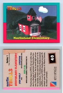 Norfinland Elementary #40 Norfin Trolls Series 1 Collect-A-Card 1993 Card - Picture 1 of 1