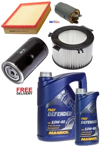 FOR VW TRANSPORTER T4 2.5 TDi OIL AIR FUEL POLLEN FILTER & OIL SERVICE KIT - Picture 1 of 1