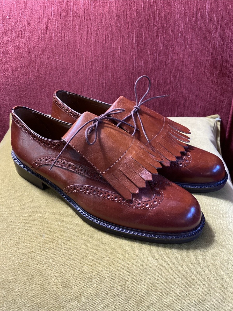 【TOGA 】tassel brogue shoes　サイズ37 TOGA PULLA(トーガプルラ) TASSEL BROGUE SHOESウィングチップ