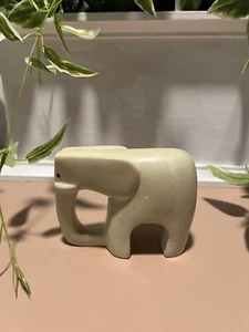 Porcelin White Elephant. Maker Is Unknown. Pre-Owned - Picture 1 of 4