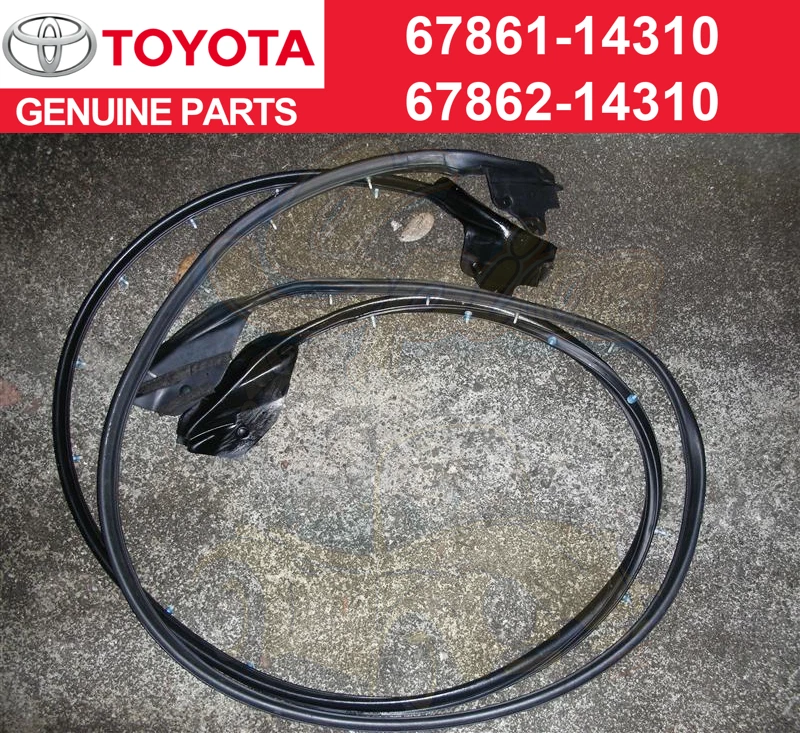 Juego de impermeabilización puerta delantera derecha y izquierda Toyota Supra JZA80 MK4 IV 1993-1998 Geniune Foto 1 de 1