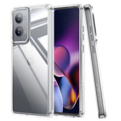 Funda transparente resistente a golpes para Motorola Moto G/Stylus/Power 5G 2024 Foto 1 de 4