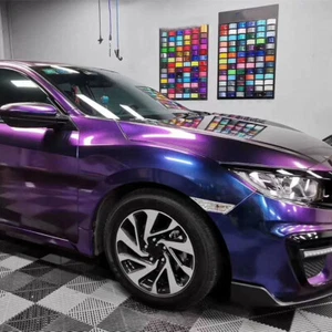 Glossy/Matte Gloss Chameleon Car Wrap Film Auto Decor Sticker Air bubble free - Picture 1 of 23