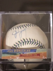 JUAN GONZALES Texas Rangers Signed Official 1998 MLB All Star Game Baseball (SOP - Picture 1 of 16