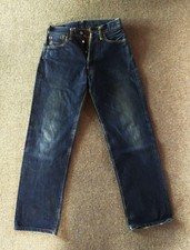 Denim Jeans  EVISU 2501XX No2 JEANS Selvedge DENIM Japan Size W:28 Inseam:28