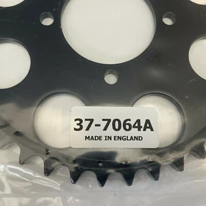 TRIUMPH REAR SPROCKET 43T 4HOLE 37-7064 OIF 750 TR7 T140 REAR DISC SPOKE WHEEL - Picture 1 of 5