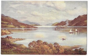 Vintage Postcard "Loch Ness, Inverness shire." Unposted - Picture 1 of 2