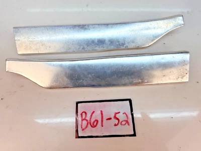 OEM 1960 Chevy Impala Pair Lower Grille Trim Filler Splash Shield Molding B61-52 - Image 1 of 4