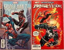 Spider-Man 2 #1 Marvel Gamerverse & Spider-Man & Venom FCBD 2023 Bag & Boarded