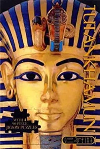Tutankhamun Deluxe Jigsaw Book Nightkitchen Julie Thompson Niki H - Picture 1 of 2
