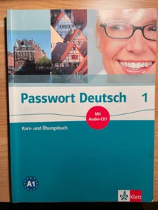 Buch Passwort Deutsch 1 Kurs- und Übungsbuch mit CD Klett A1 - Bild 1 von 2