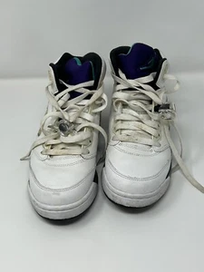 Jordan 5 Retro GS Grape 2013 Size 6.5 Y Used 440888-108 - Picture 1 of 9