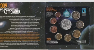 SAINT MARIN - Coffret Officiel B.U. 2009 - série 9 monnaies FDC avec la 5 E Argt - Imagen 1 de 2