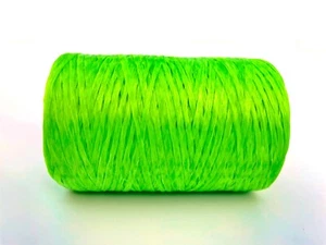 Kulay Neon Green Artificial Sinew Waxed Flat Polyester Thread, Sinue, 300 yards - Picture 1 of 6