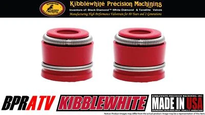 Honda XR50 CRF50F CRF XR 50 70 80 Kibblewhite Head Valve Stem Guide Seals Seal 2 - Image 1 of 4
