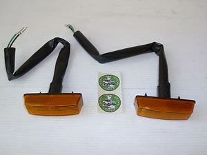 LAND ROVER DEFENDER SIDE REPEATER LAMP INDICATOR LIGHT "PAIR" 87 TO 94 PRC7044 - Picture 1 of 1