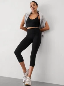 Medias capri de tiro alto Athleta XL extra grandes Salutation Stash ¡NUEVAS! #531304 - Imagen 1 de 6