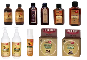 Champú de aceite de ricino negro jamaicano, acondicionador, gel de borde, aceite para el crecimiento del cabello - Imagen 1 de 16