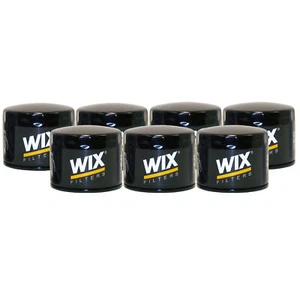 Wix Set of 7 Engine Motor Oil Filters For Chrysler Dodge Hyundai Mazda GAS - Picture 1 of 1