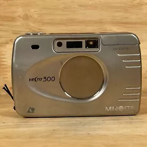 Minolta Vectis 300 Silver 24-70 mm APS Point & Shoot Film Camera For Parts - Picture 1 of 4