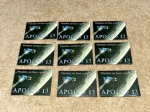 9 - 1995 APOLLO 13 Movie Promotional Buttons - Rectangular - Picture 1 of 7