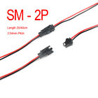 SM 2P Connection Cable 2.54mm Pitch Wire Length 20/40cm Male + Female w/Shell