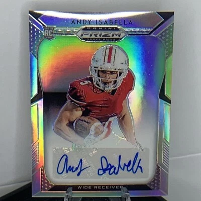 BF78287  2019 Panini Prizm Draft Picks Autograph Prizms #280 Andy Isabella - Image 1 of 2