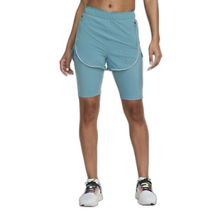 Nike Run Division 2 In 1 Reflective Shorts Women's ‘Cerulean’ - DQ5935 424