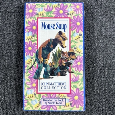 MOUSE SOUP VHS 1992 Stop Motion Animation Golden Book Video Arnold Lobel SEALED! - Image 1 of 4