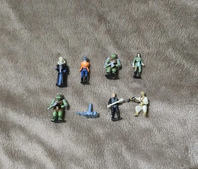 Juego De Colección De 8 Micro Máquinas Star Wars Flota De Acción "Alienígenas Y Criaturas" 1.5" Foto 1 de 3