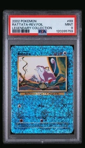 Pokemon PSA 9 Legendary Collection REVERSE HOLO Rattata 89/110 - PSA MINT 9 - Bild 1 von 2