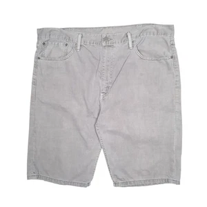 LEVIS 508 Slim Fit Grey Denim Jeans Cotton Shorts Mens W38 - Picture 1 of 7