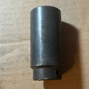 Wright 1/2" Drive 1-1/8" Deep Impact Socket 4936 - Made in the USA 6 pt - Foto 1 di 7