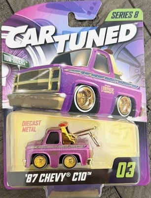 Coche Tuned Serie 8 Tow-Riders Ave '87 Chevy C10 #03 Nuevo 2025 Foto 1 de 2