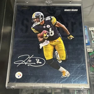 Hines Ward Underwraps Auto Steelers Fanatics - Picture 1 of 8