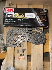 RK Racing Chain 520-SO-106 Link O-Ring Chain Kk - Picture 1 of 4