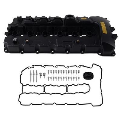 Engine Valve Cover Kit for BMW 135i 335i 535i 2007-2019 N54 N55 3.0L 11127565284 - Image 1 of 4