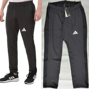 ADIDAS Men's Size XL Drawcord Hems Elastic Waist ADAPT Track Pants IK9692 Black - Picture 1 of 12