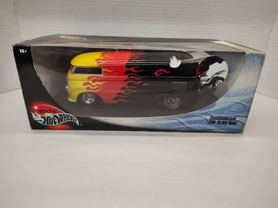 Autobús de arrastre VW personalizado Hot Wheels Foto 1 de 4