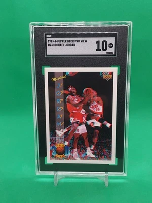 1993-94 Upper Deck Pro View MICHAEL JORDAN #23 SGC 10 - Image 1 of 2
