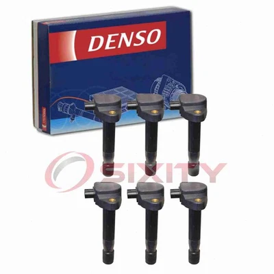 Bobinas de encendido directo Denso de 6 piezas para Honda Odyssey 2008-2016 3,5 L V6 Spark xt Foto 1 de 4
