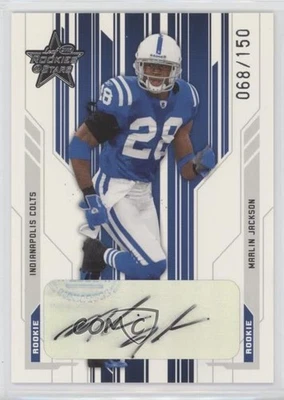 2005 Leaf Rookies & Stars Rookie Auto /150 Marlin Jackson #235 Auto RC - Image 1 of 2
