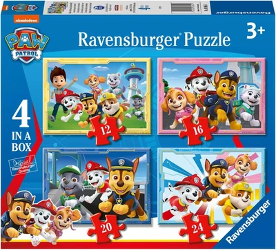 - Puzzles Paw Patrol B 4 Pack | Puzzle Bambini 3 Anni in Su | Regalo Bimba 3 Ann - Immagine 1 di 4