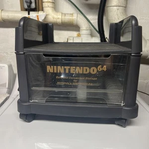 Authentische Original Nintendo 64 Aufbewahrungsbox (japanische Version) Hergestellt in Japan - Bild 1 von 9