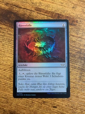 MAGIC THE GATHERING DUSKMOURN Bärenfalle C DSK0243 MTG NM Foil - Bild 1 von 4