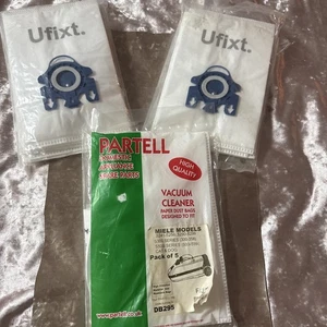 Partell Miele Vacuum Cleaner Dust Bags Brand New Pack of 5 Bags - Picture 1 of 9