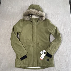 Rip Curl Anti Series Parker Green Jacket 10k Women’s In Size L - Picture 1 of 14